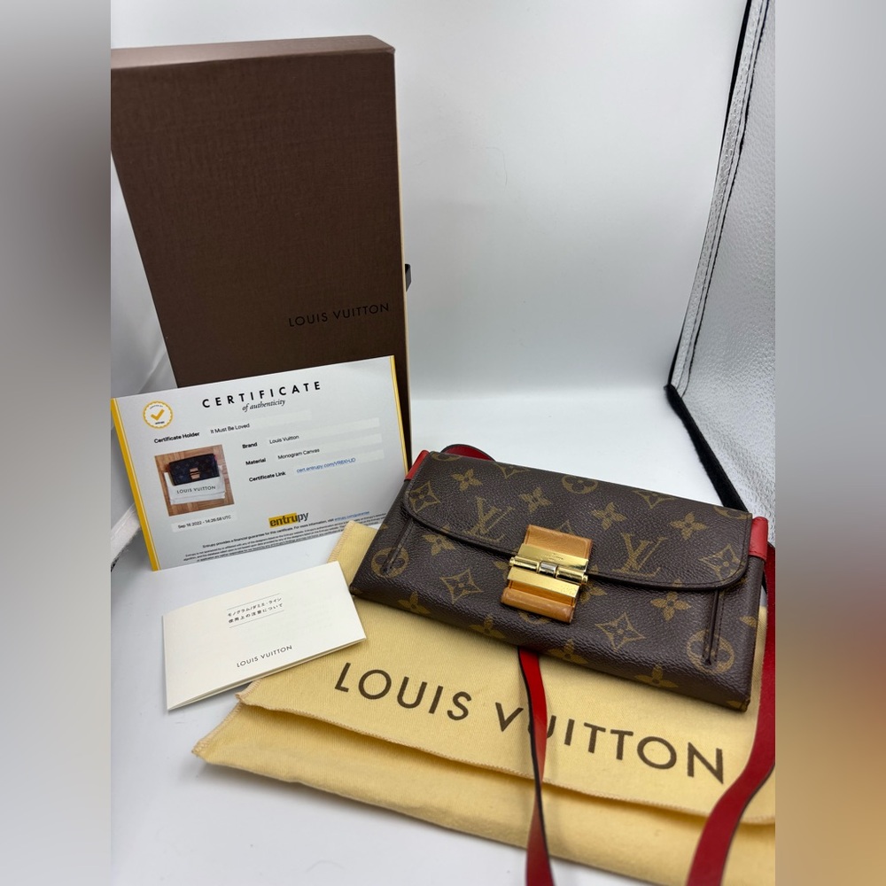 👜EEUC Louis Vuitton Elysee Wallet